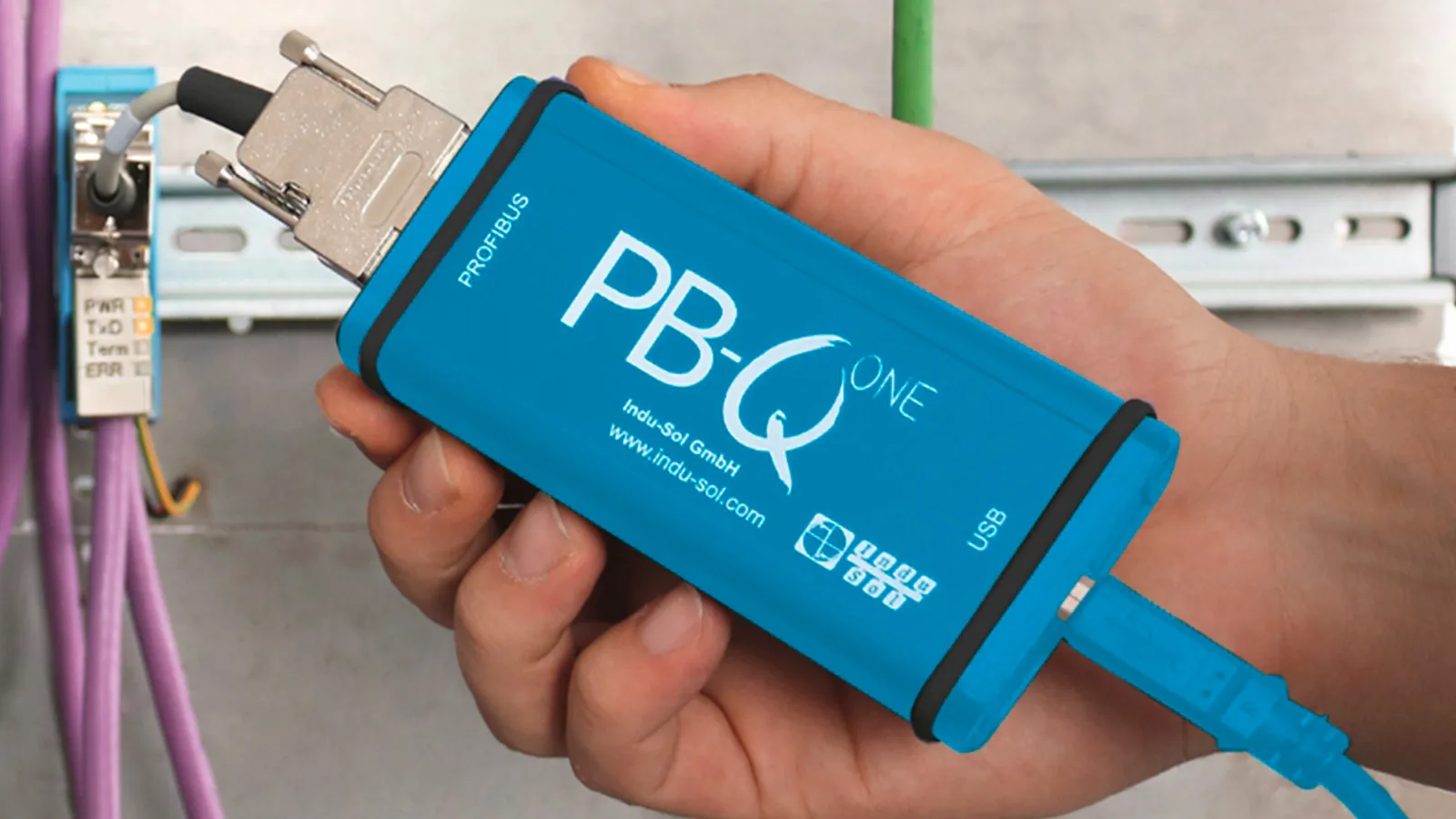 PB-Q One Analizador de Redes Profibus para redes industriales Indu-Sol Chile